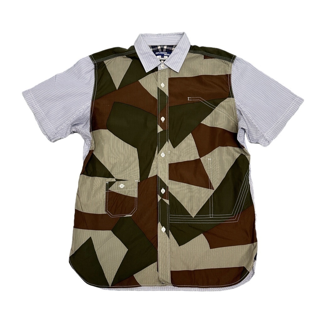 Junya Watanabe Short Sleeve Patchwork Camo